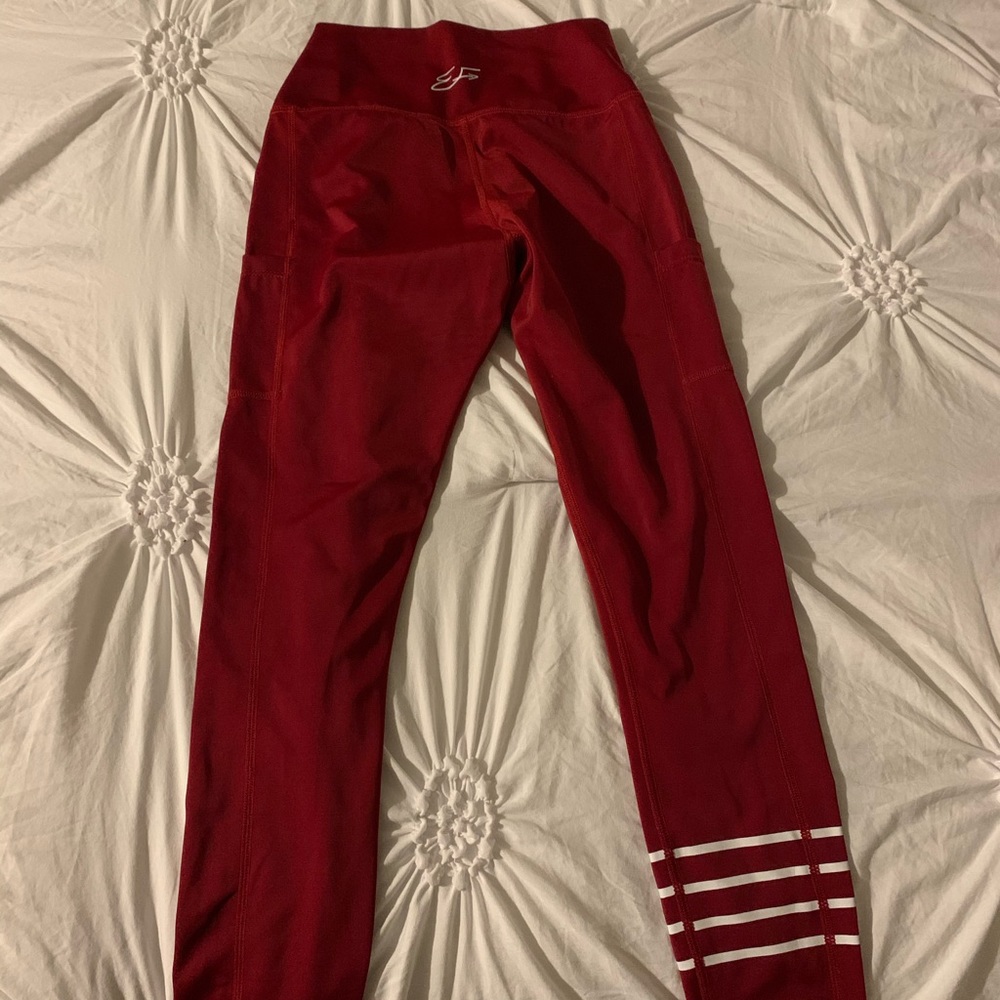Ever forward red leggings!